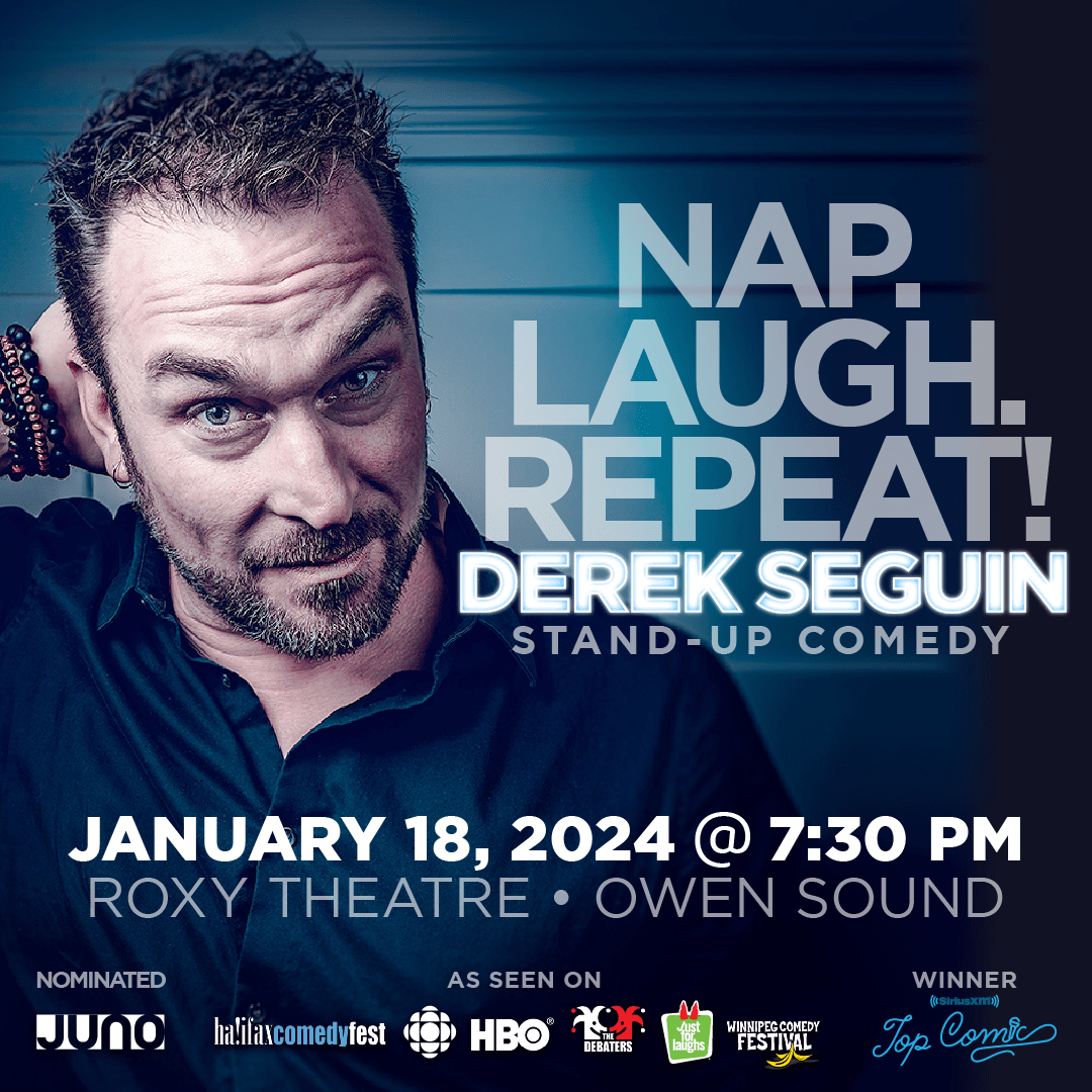 Event image Derek Seguin: Nap. Laugh. Repeat.